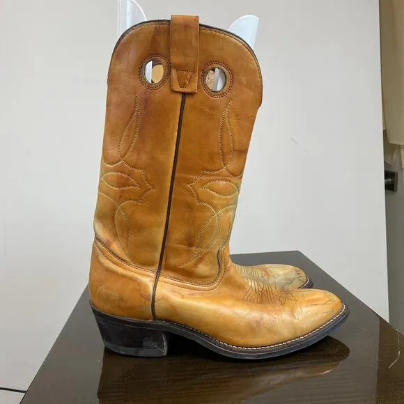Durango Leather Western Cowboy Boots Men's 10EE