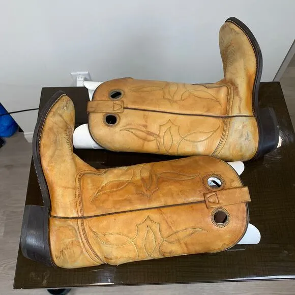 Durango Leather Western Cowboy Boots Men's 10EE