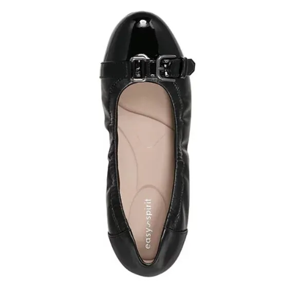 Easy Spirit Women's Kenna Slip-On Casual Ballet Flats Black NEW Size 9.5