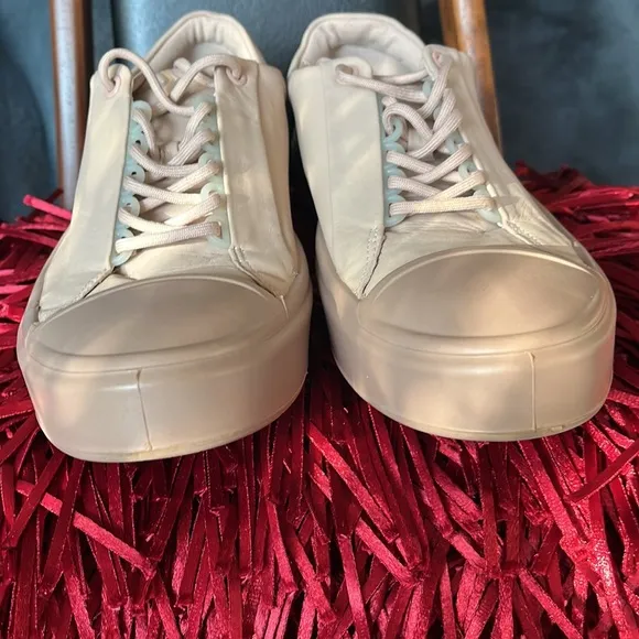 ECCO Flexure T cap leather sneaker