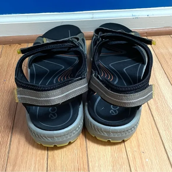 Ecco Mens Terra 3S Green Gray Sport Sandal 12