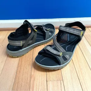Ecco Mens Terra 3S Green Gray Sport Sandal 12