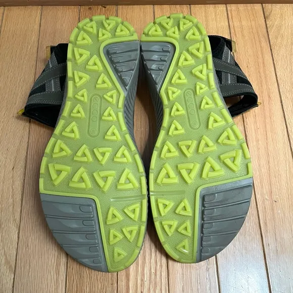 Ecco Mens Terra 3S Green Gray Sport Sandal 12