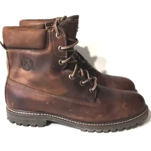Eddie Bauer Leather Gore Tex Waterproof Boots Men's Size 12M LIKE NEW!!
