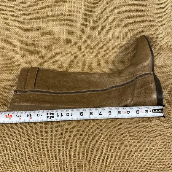 Enzo Angiolini boots tall riding flat leather zipper insulated women’s size 7.5