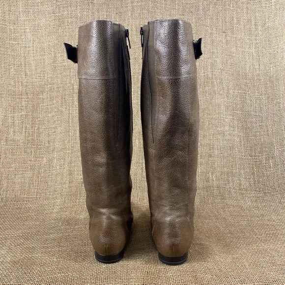 Enzo Angiolini boots tall riding flat leather zipper insulated women’s size 7.5