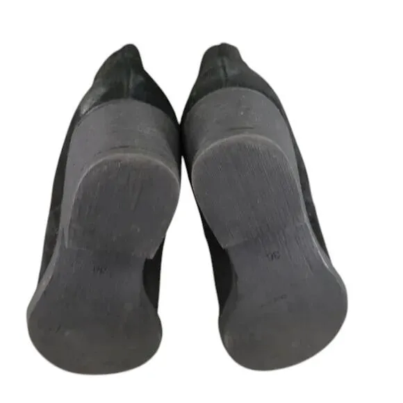 Eric Michael Shoes Womens 36 Booties Fashion Leather Tatiana Double Zip Classic