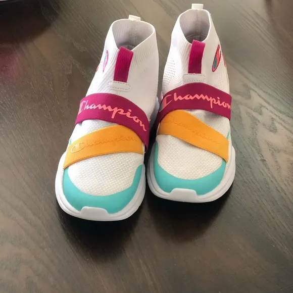 EUC💫Champion’s Lady Legend V CB Women’s High Top Sneakers size 10 athletic gym