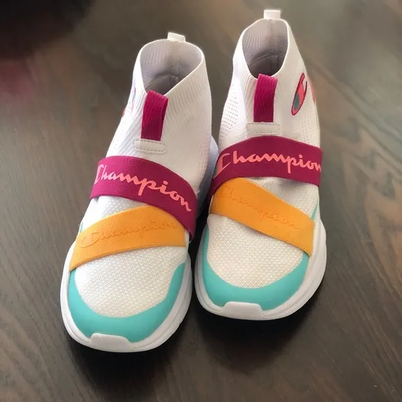 EUC💫Champion’s Lady Legend V CB Women’s High Top Sneakers size 10 athletic gym