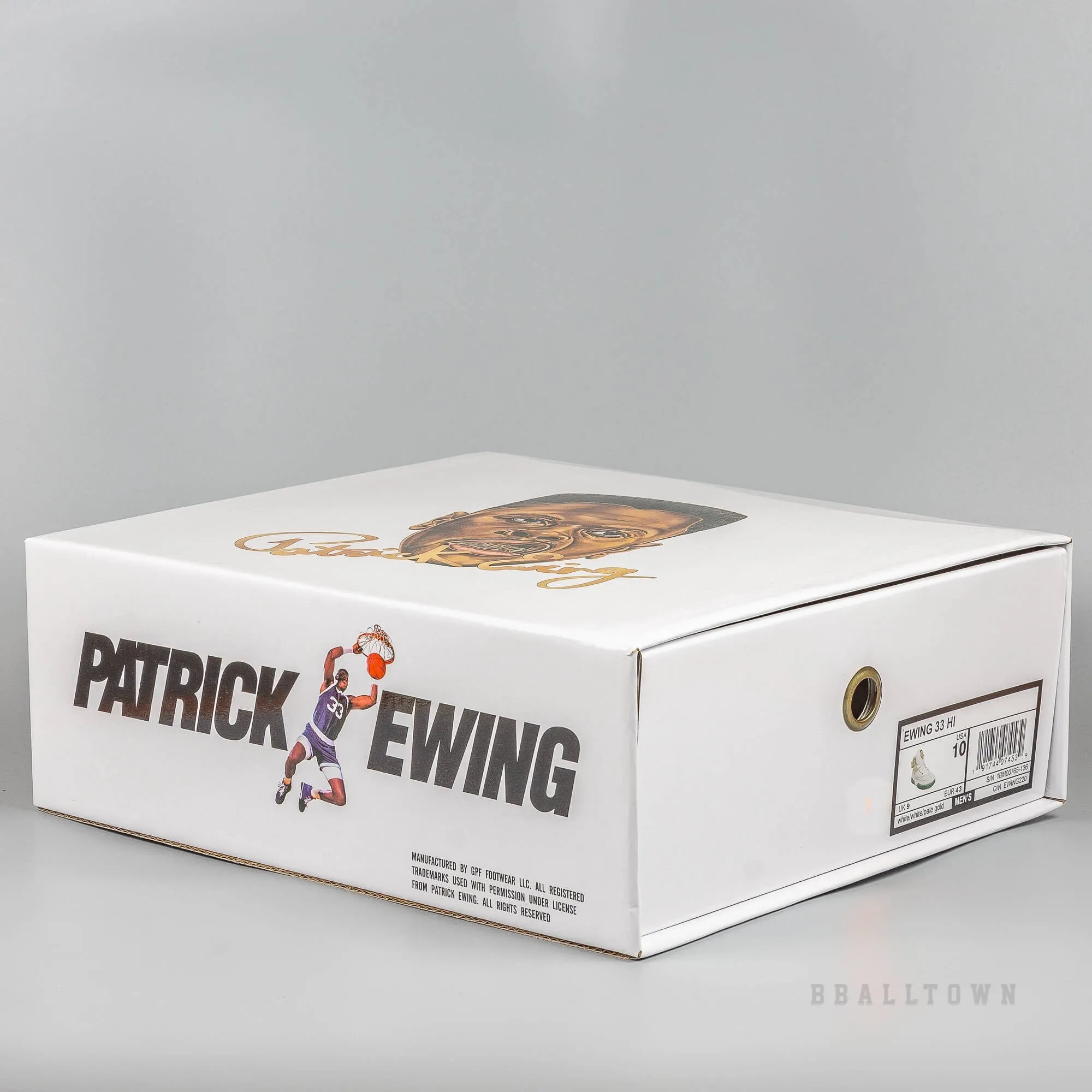 Ewing Athletics 33 HI x Laurens J Drawings white