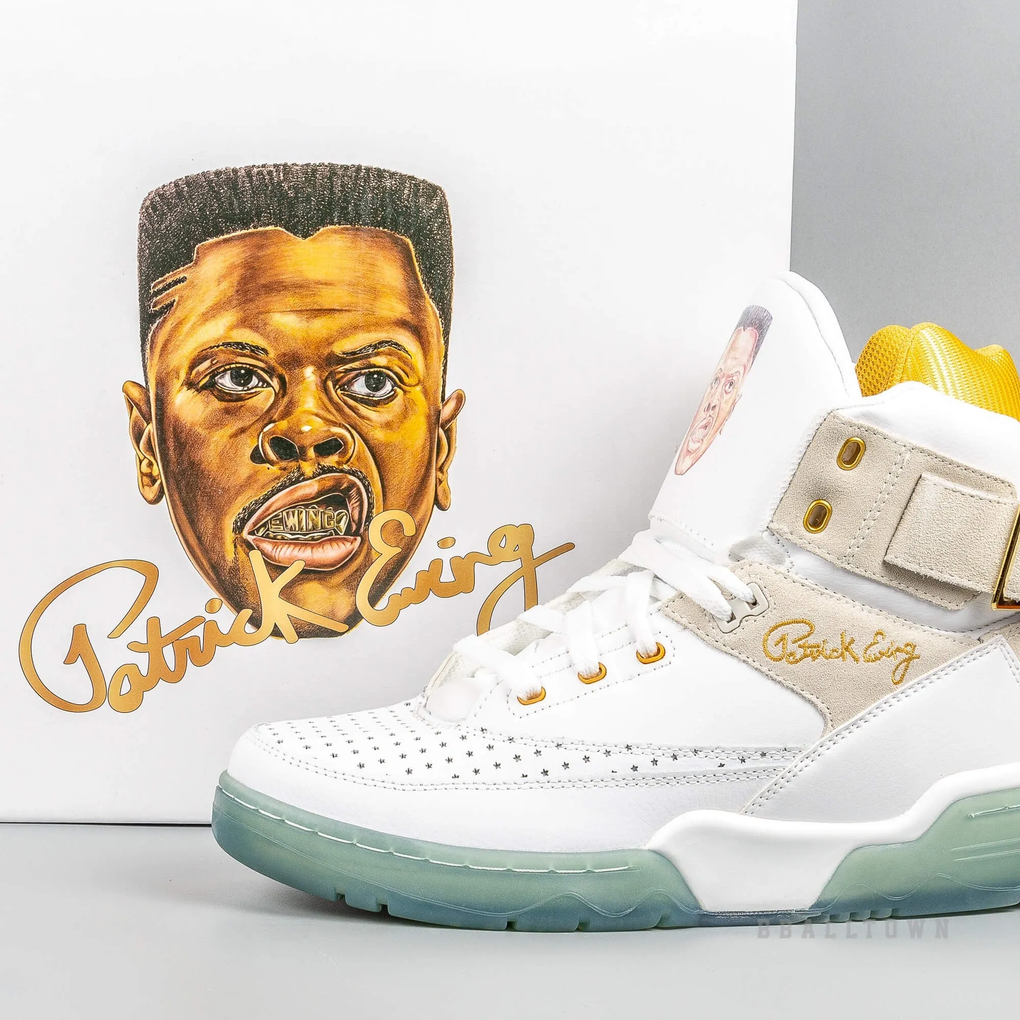 Ewing Athletics 33 HI x Laurens J Drawings white