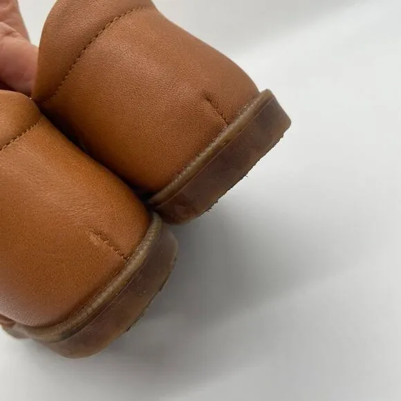 Falcotto Naturino Cedric Kids Nappa Leather Brown Sandals Size 25 US 8 Fisherman