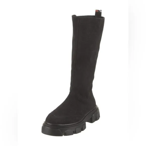 FARM RIOSuede Grosgrain Trim Riding Boots size 6.5 (s1.15) new without box