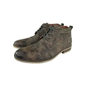 Ferro Aldo Blaine MFA806035 Mens Casual Mid-Top Zipper Boots US 11 Brown Chukka