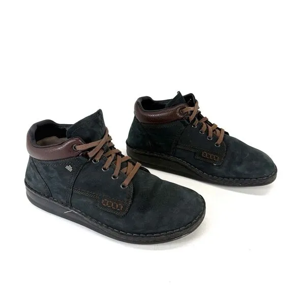 Finn Comfort Unisex EU 41 Boots Linz Casual Lace-Up Ankle Nubuck Leather