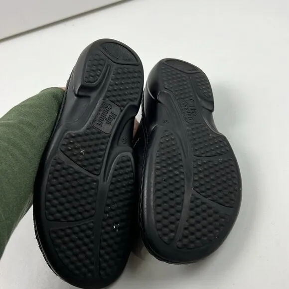 Finn Comfort Women's Black leather Sansibar Sandals Size 39