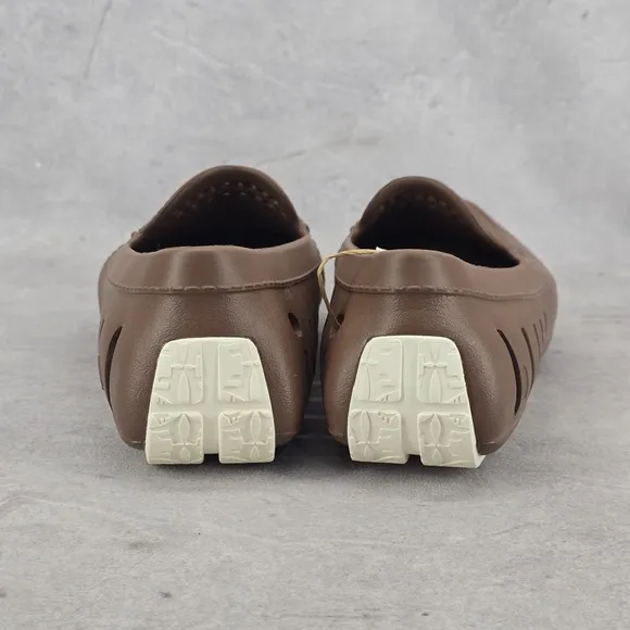 Floafers Water Shoes Mens Size 10 Country Club Drivers Driftwood Brown Coconut