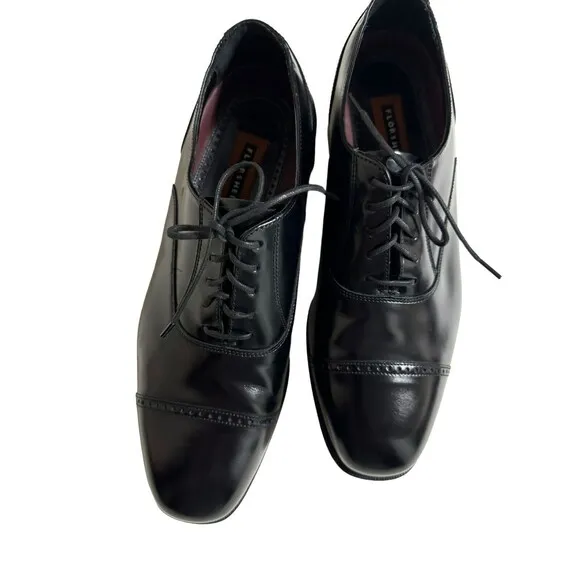 Florsheim Lexington Cap Toe Oxford Dress Shoes Size 9.5 D Excellent Condition