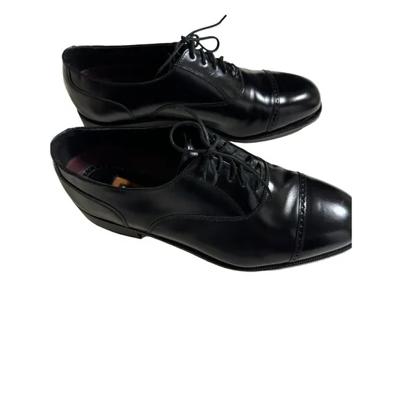 Florsheim Lexington Cap Toe Oxford Dress Shoes Size 9.5 D Excellent Condition