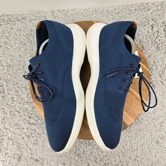 FootJoy Flex LE2 Dark Blue Wingtip Casual Lace Up Spikeless Golf Shoes Mens 10 M