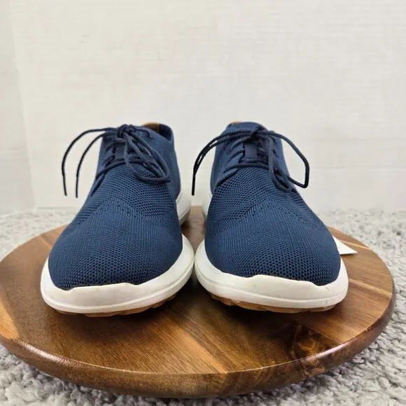 FootJoy Flex LE2 Dark Blue Wingtip Casual Lace Up Spikeless Golf Shoes Mens 10 M