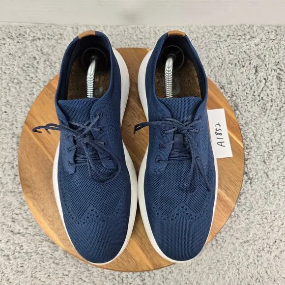 FootJoy Flex LE2 Dark Blue Wingtip Casual Lace Up Spikeless Golf Shoes Mens 10 M