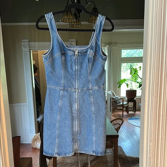 FRAME Denim Zip minidress