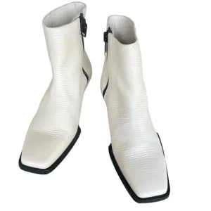 Frame Le MADDOX Leather Ankle Boots