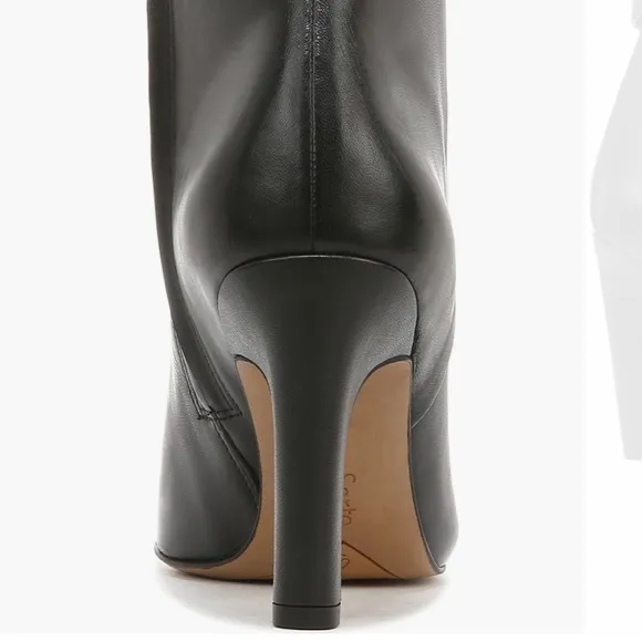 Franco Sarto Black Leather Bootie