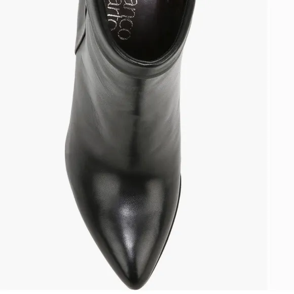 Franco Sarto Black Leather Bootie