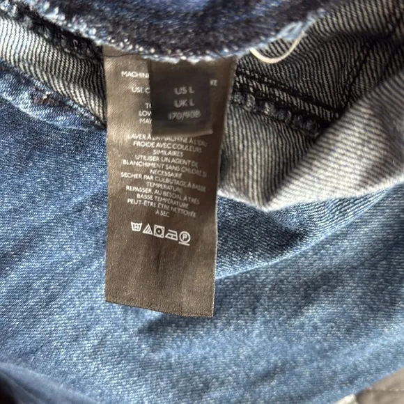 Free People Stylish Blue Denim Overalls NWOT Sz L