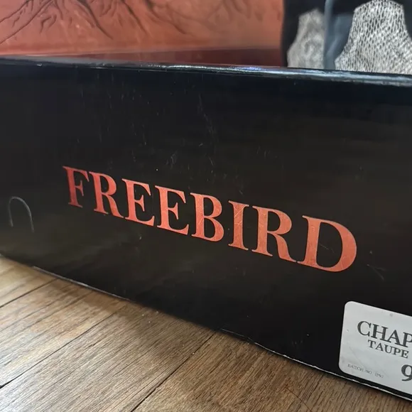 Freebird Black and Gray Heeled Boots Classic Design