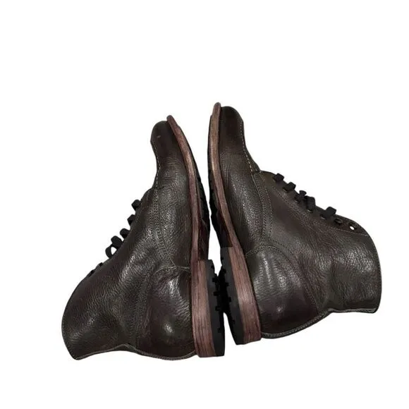 FREEBIRD Men’s Benning Green Leather Boots 10