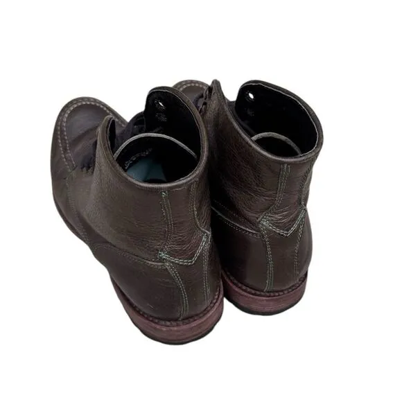 FREEBIRD Men’s Benning Green Leather Boots 10