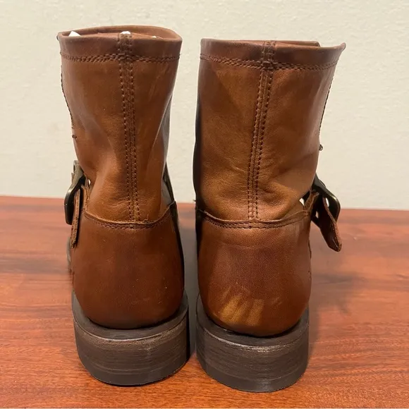Frye Brown Leather Ankle Boots multiple sizes 7.5, 8 and 8.5 new with box
