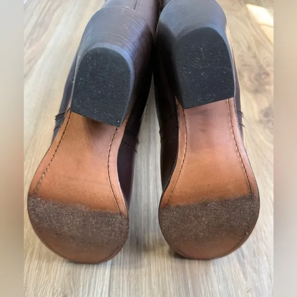 Frye Jane Tall Cuff in Dark Brown Boots Size 7 LNC