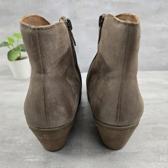 Frye Jennifer Casual Zip Ankle Boots Womens Size 8.5M