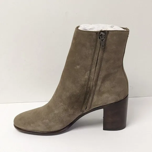 Frye Julia Ankle Boots, Taupe Suede, Women's 9 M