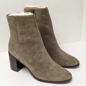 Frye Julia Ankle Boots, Taupe Suede, Women's 9 M