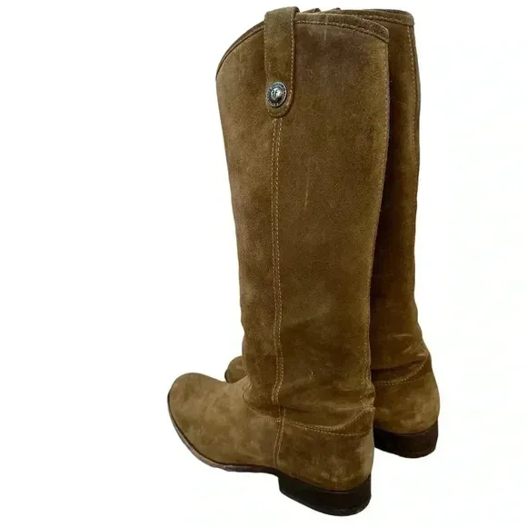 FRYE Melissa Button Leather Boots