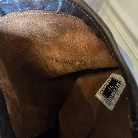 Frye Melissa Riding Lace Up Women’s Size 7 B Brown Leather Boots Euro 37.5 $438