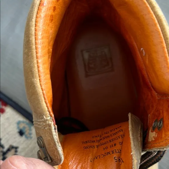 Frye Men's Tan Leather Boots