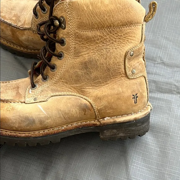 Frye Men's Tan Leather Boots