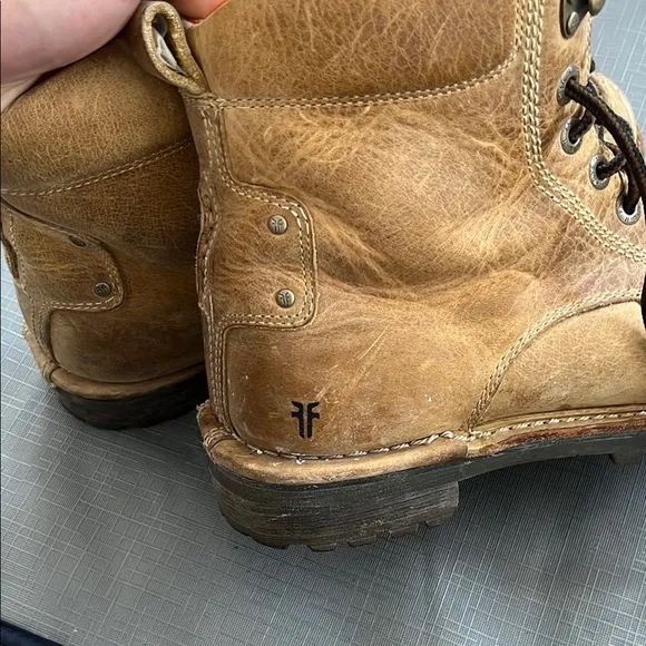 Frye Men's Tan Leather Boots