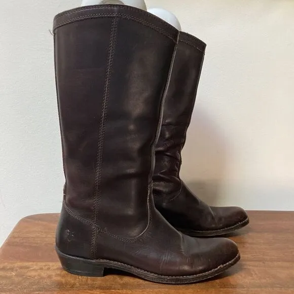 Frye Rider Leather Boots