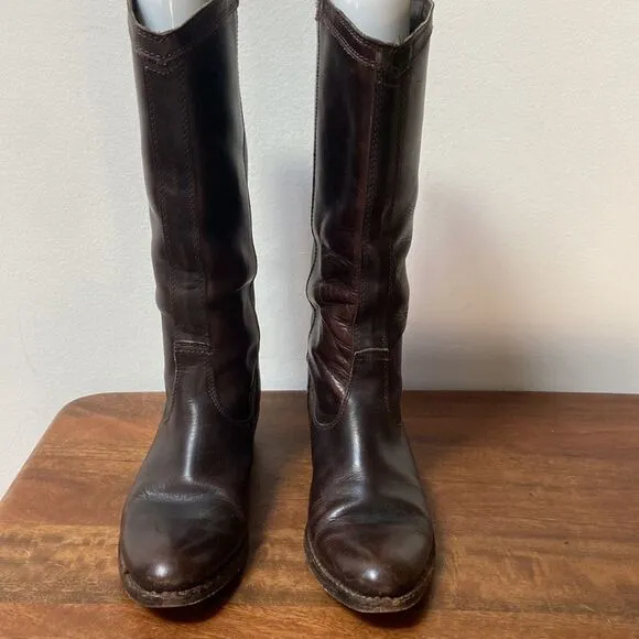 Frye Rider Leather Boots