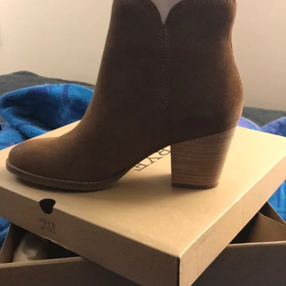 Frye suede boots!!! FIRM