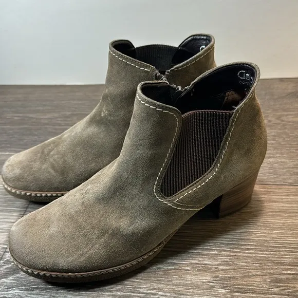 Gabor suede leather boots woman’s size 8.5 US (d81)
