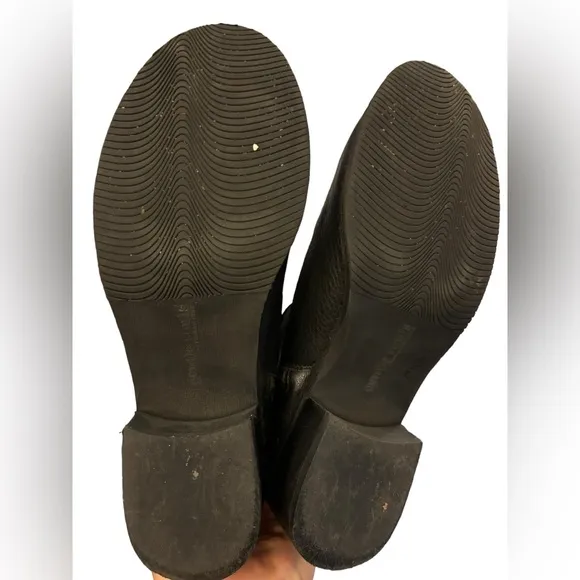 Gentle Souls‎ by Kenneth Cole Women’s Black Leather Best Moto Booties Size 7.5