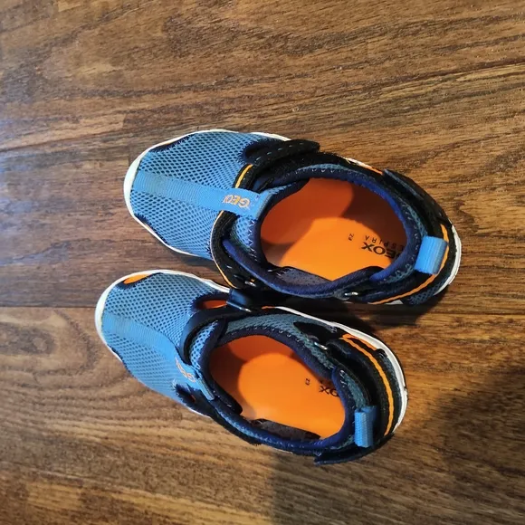 Geox Kids' Blue Mesh Sandals